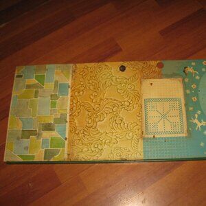 1950's T. Cohn Metal Litho Dollhouse Replacement Part: Second Story Floor